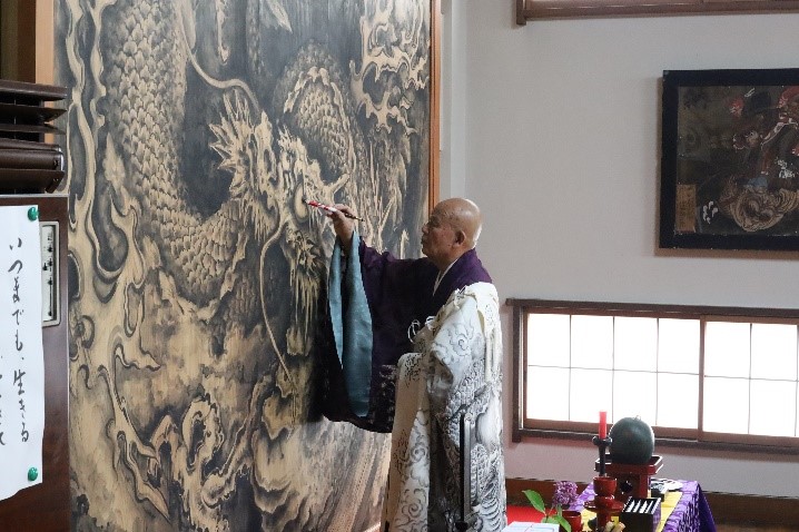 龍神祭の领子